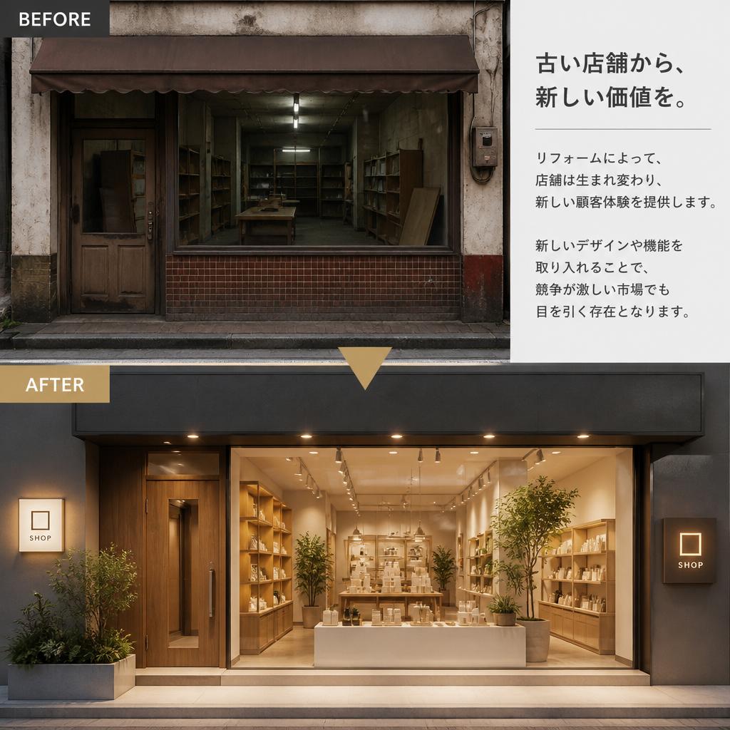 リフォーム施工で新たな価値を提供