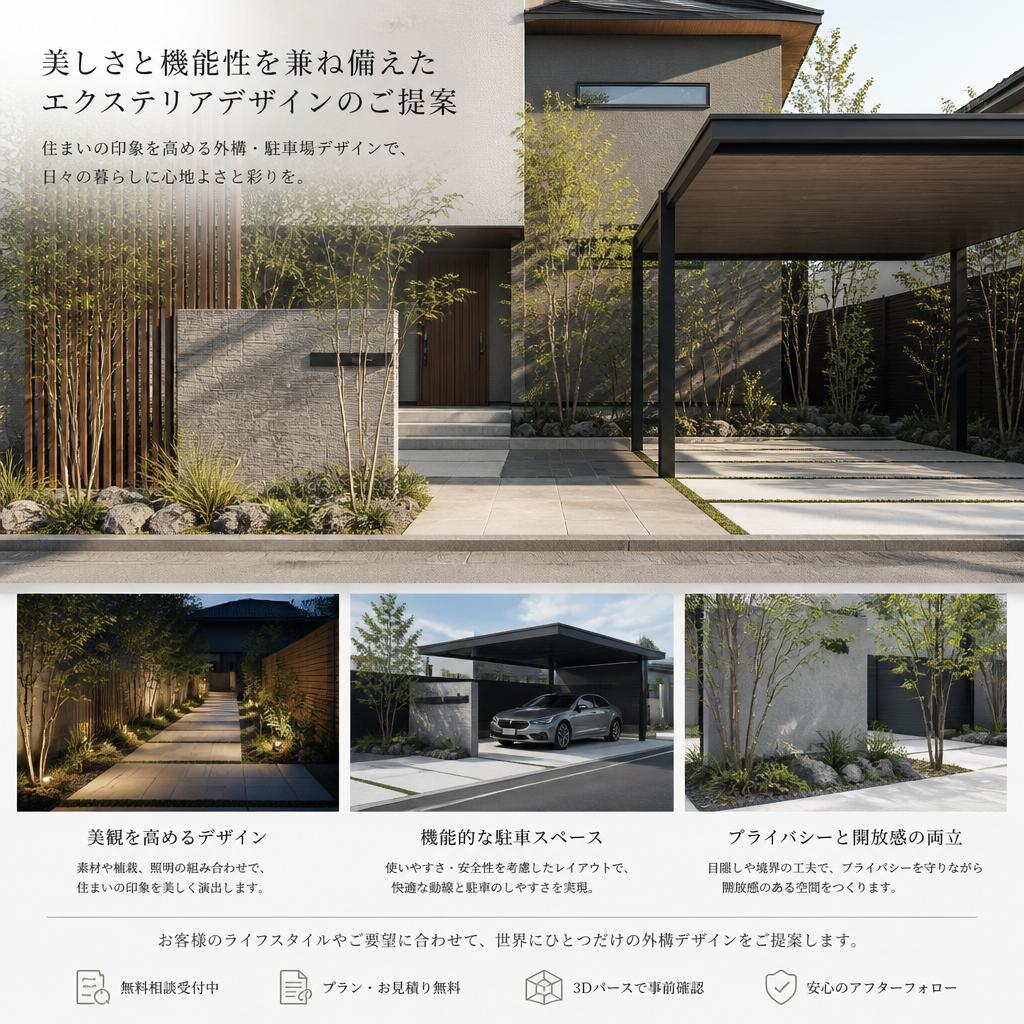 美観重視のデザイン提案