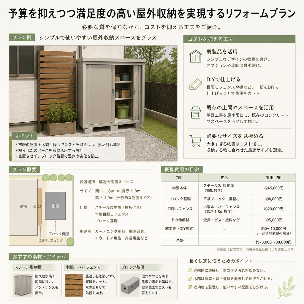 低コストで実現するリフォームの方法